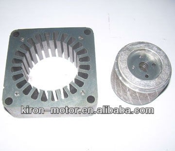 rotor and stator for fan